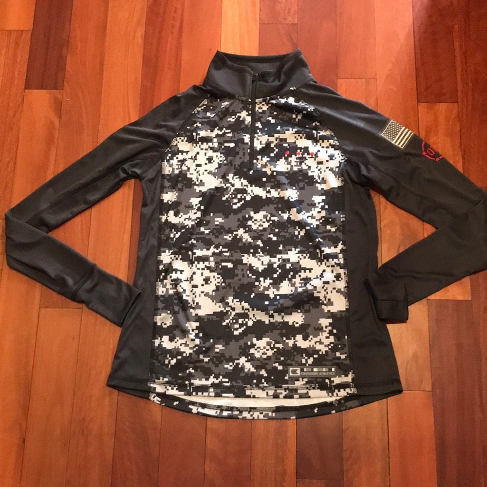 Womens Operation Hat Trick 1/4 Zip Sweater